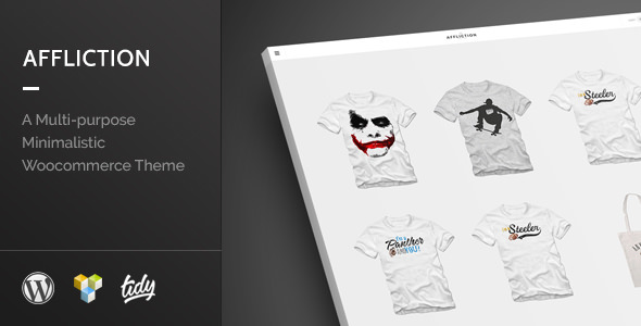Download Free Affliction v1.0 – Multipurpose Minimal WooCommerce Theme