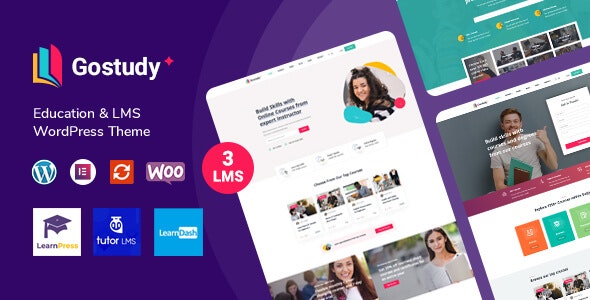 Gostudy v2.3.3 – Education WordPress Theme
