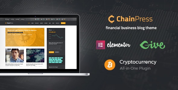 [Free Download] ChainPress v1.0.1 – Financial WordPress Business Blog Theme