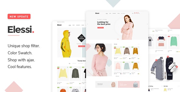 [Free Download] Elessi v2.3.0 – WooCommerce AJAX WordPress Theme – RTL support