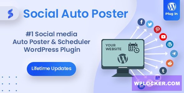 Social Auto Poster v5.1.5 – WordPress Plugin NULLED