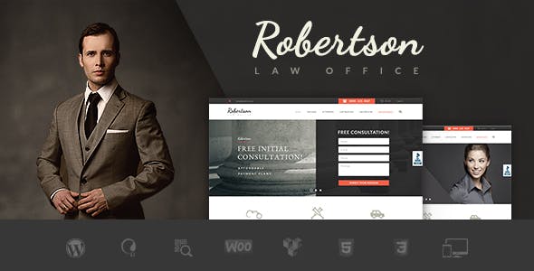 Download Free Law Office v2.5 – A Lawyers Attorneys Legal Office + RTL