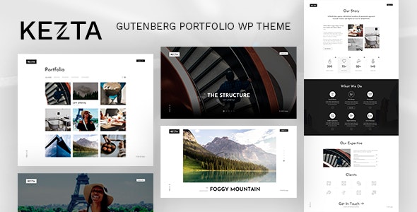 KEZTA V1.1 – GUTENBERG PORTFOLIO FOR WORDPRESS