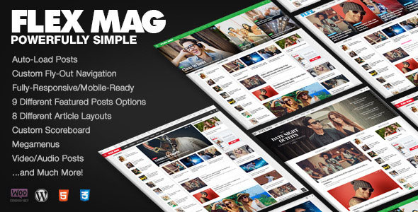 [Download] Flex Mag v3.2.0 – Responsive WordPress News Theme