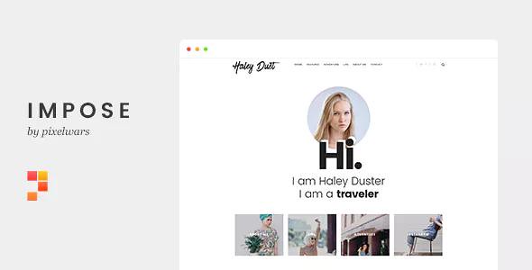 Impose Blog v1.1.9 – A WordPress Blog Theme For Bloggers