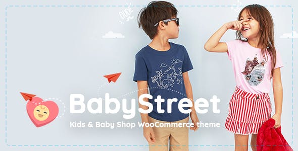 BabyStreet v1.6.1 – WooCommerce Theme for Kids Stores and Baby Shops Clothes and Toys