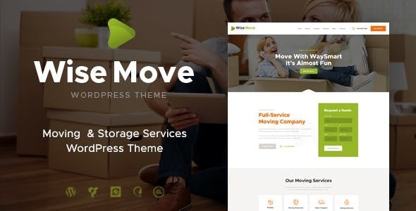 Wise Move v1.1.10 – Relocation and Storage Services WordPress Theme