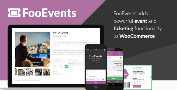 Download Free FooEvents for WooCommerce v1.7.22