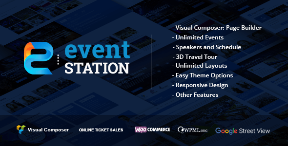 Download Free Event Station v1.2.7 – Event & Conference WordPress Theme