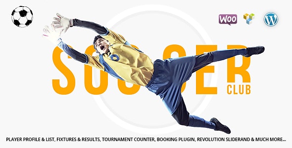 Soccer Club v1.3.10 – Football Team WordPress Theme