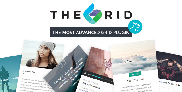 Download Free The Grid v2.6.6.0- Responsive WordPress Grid Plugin
