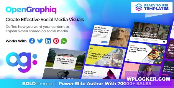 OpenGraphiq v1.1.3 – WordPress Social Image Generator