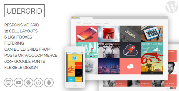 Download Free UberGrid v2.9.2 – responsive grid builder for WordPress