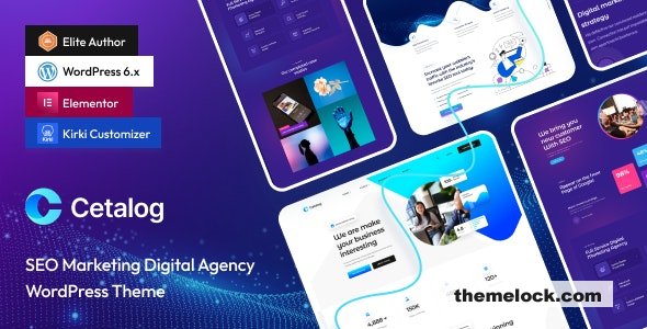 Cetalog v1.0.2 – Marketing & SEO Agency WordPress Theme