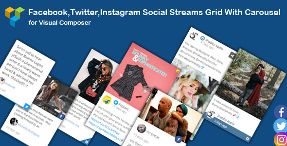 Download Free Visual Composer – Social Streams With Carousel v1.10