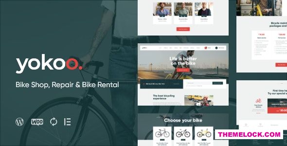 Yokoo v1.1.2 – Bike Shop & Rental WordPress Theme