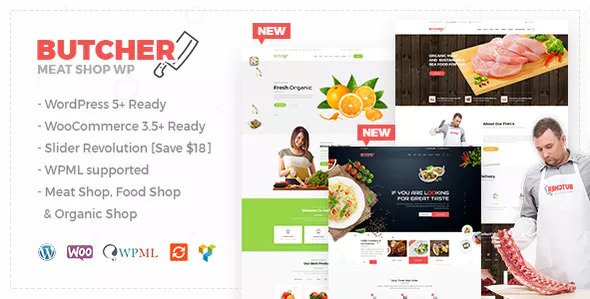 Butcher v2.32 – Meat, Organic Shop Woocommerce Theme