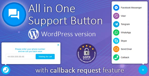 [Free Download] Contact us all-in-one button with callback v1.7.9