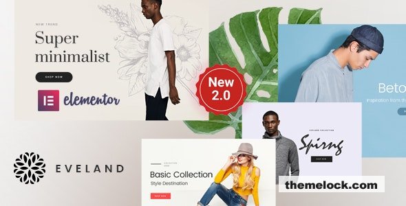 Eveland v2.1.4 – Modern AJAX enabled WooCommerce theme