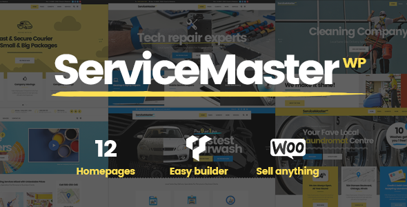 Download Free Service Master v1.2 – A Multi-concept Theme