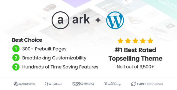 The Ark v1.65.0 – Multi-Purpose WordPress Theme