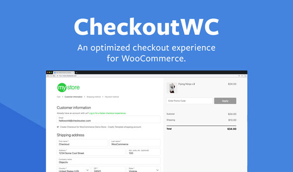 CheckoutWC v7.10.4 – Optimized Checkout Page for WooCommerce NULLED