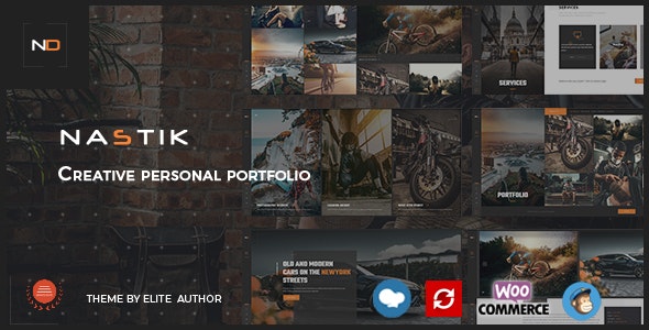 Nastik v5.2 – Creative Portfolio WordPress Theme