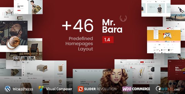 Mr.Bara v1.9.5 – Responsive Multi-Purpose eCommerce Theme