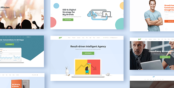 Download Free Marketing Pro v2.4 – SEO WordPress Theme for SEO, Agency