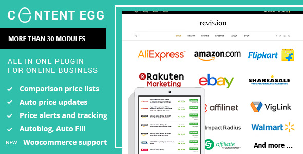 [Download] Content Egg v6.7.0 – all in one plugin for Affiliate NULLED