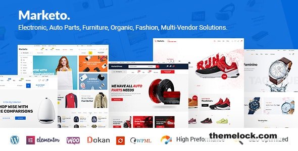 Marketo v5.0 – ECommerce & Multivendor Theme