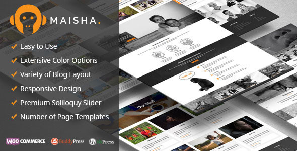 Download Free Maisha v1.6.9 – Charity/Non-Profit WordPress Theme