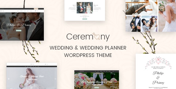 Ceremony v1.6 – Wedding Planner WordPress Theme