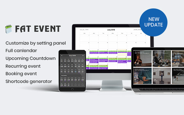 Download Free FAT Event v1.5.4 – WordPress Event and Calendar Booking