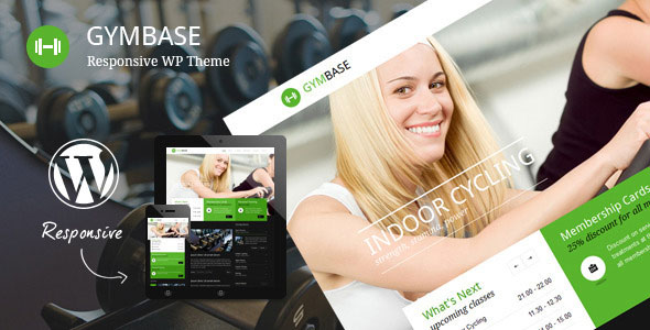 Download Free GymBase v11.7 – Responsive Gym Fitness WordPress Theme