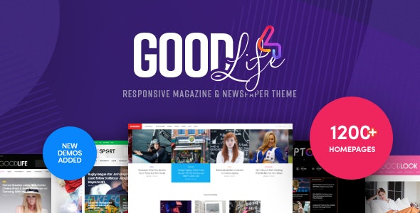 [Download] GoodLife v4.2.0 – Responsive Magazine Theme NULLED