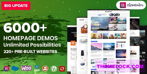 Soledad v8.3.1 – Multi-Concept Blog/Magazine WP Theme