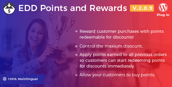 Download Free Easy Digital Downloads – Points and Rewards v2.0.9