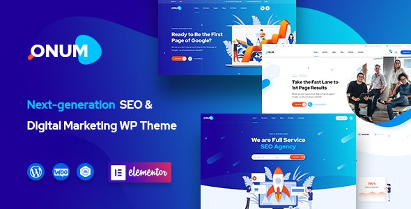 ONUM V1.2.7 – SEO & MARKETING ELEMENTOR WORDPRESS THEME