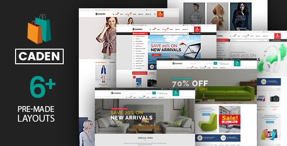 CADEN V1.4.0 – MEGA STORE RESPONSIVE WORDPRESS THEME