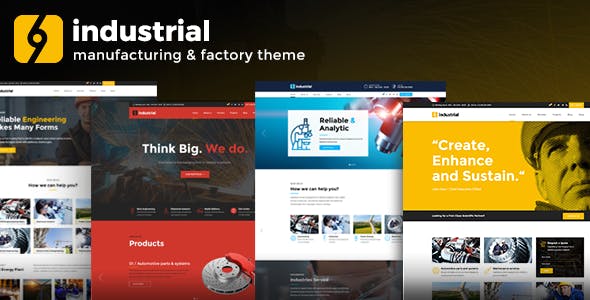 Industrial v1.5.0 – Corporate, Industry & Factory