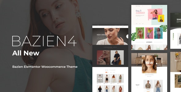 BAZIEN V4.0.4 – ELEMENTOR WOOCOMMERCE THEME