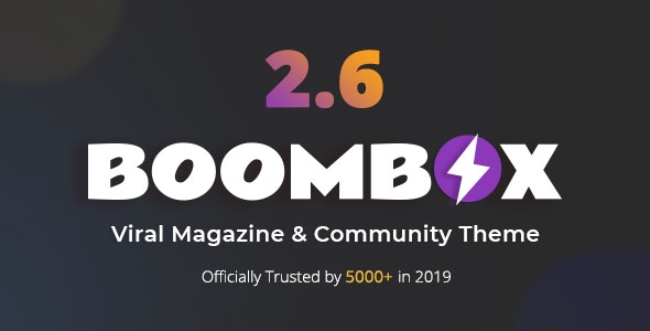 [Free Download] BoomBox v2.6.1 – Viral Magazine WordPress Theme