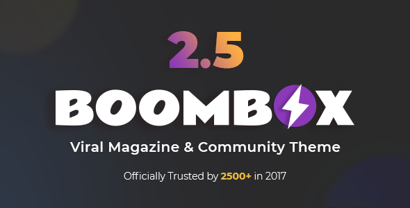 Download Free BoomBox v2.5.5 – Viral Magazine WordPress Theme