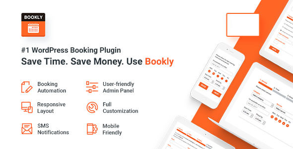 Download Free Bookly Booking Plugin v15.1 – Responsive Appointment Booking