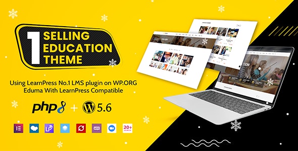 Eduma v5.1.9 – Education WordPress Theme