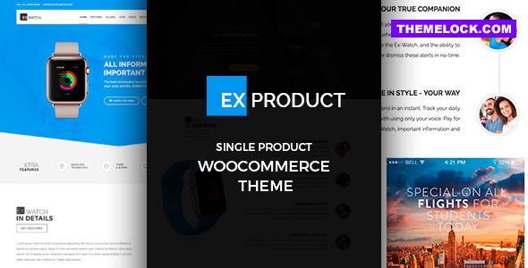 ExProduct v1.7.6 – Single Product theme