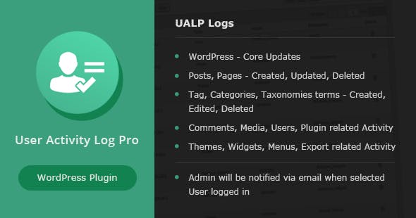 User Activity Log PRO for WordPress v2.3.2