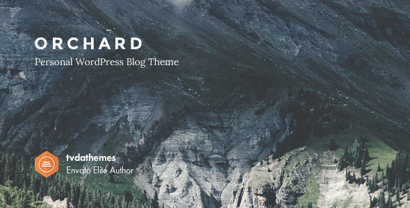 Download Free Orchard v1.0.5 – Personal WordPress Blog Theme