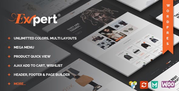 Download Free Expert v1.2 – Clean eCommerce WordPress Theme